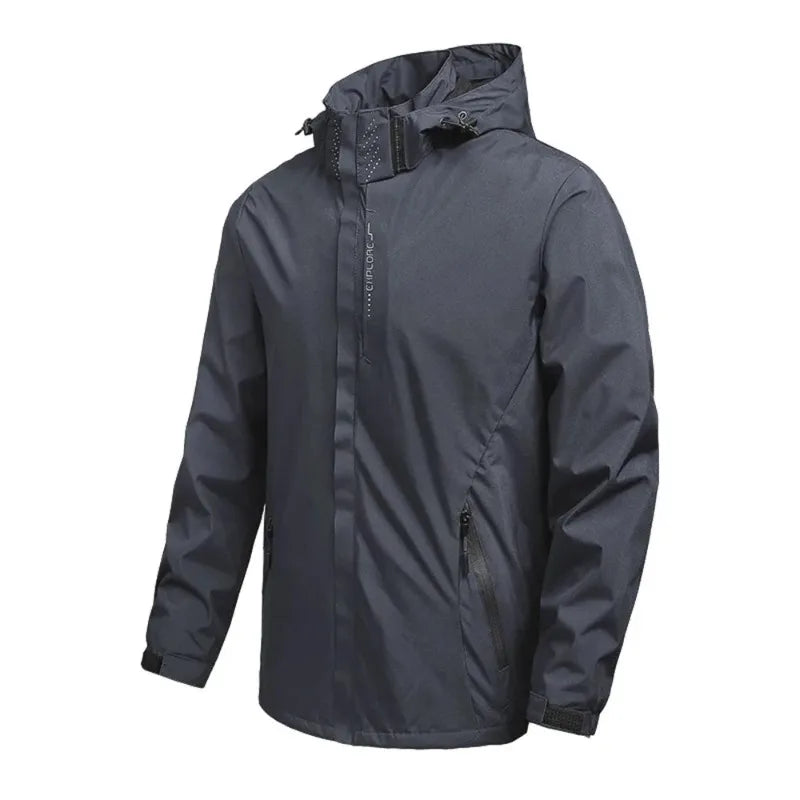 Men's Outdoor Waterproof Raincoat Lightweight Raincoat/with Hood streetwear Hiking Windproof Jacket Climbing Outdoor Jackets