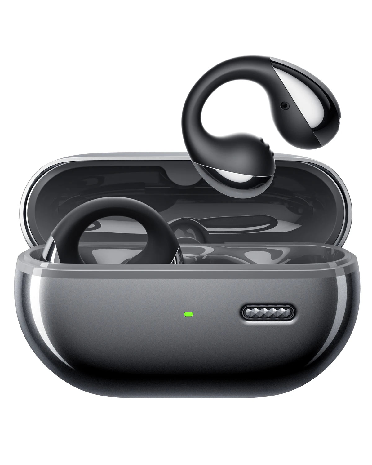 SoundPEATS PearlClip Pro Bluetooth 5.4 Opean-Ear Earbuds/Wireless Earphones Multipoint Connection Clip on Headphones