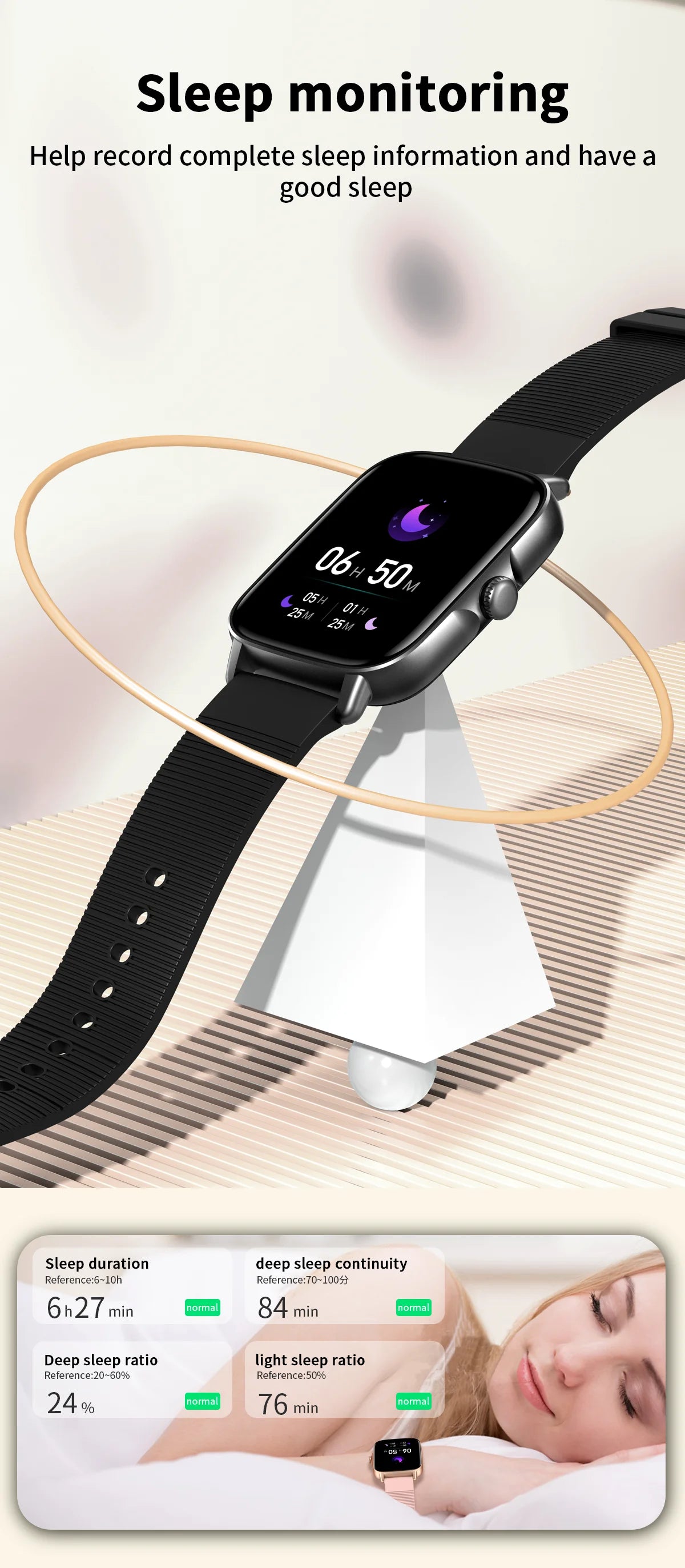 2026 Smart Watch for Men Women Fitness Tracker with Heart Rate/Sleep Monitor Activity Tracker 1.83" HD Waterproof Watch
