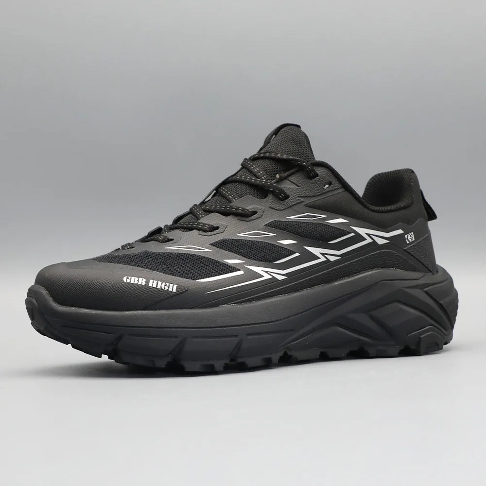 New men's outdoor casual sports shoes versatile, thick-soled cushioned/comfortable breathable non-slip hiking and climbing shoes for men