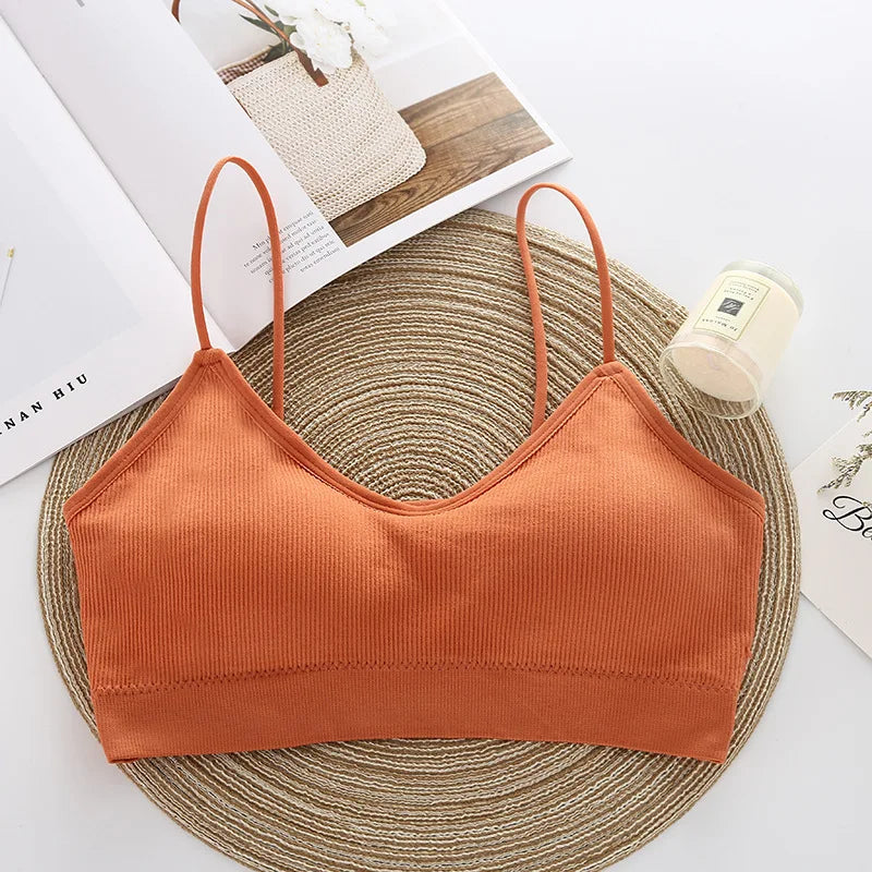 Seamless Bras Women Sports Bra Gym Running Push Up Bralette Padded/Vest Elastic Brassiere Women Fitness Gym Underwear Bra Top
