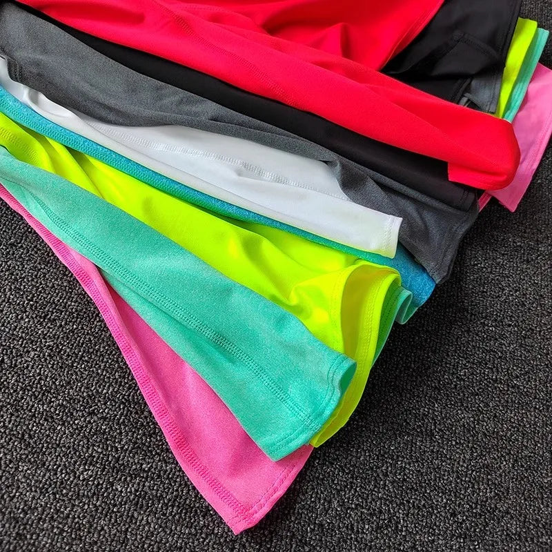 Women's Sleeveless Gym Shirts Tops Yoga Sports Vest Fitness/Loose Sport Shirts Female T-Shirts for Workout Exercise Tank Tops
