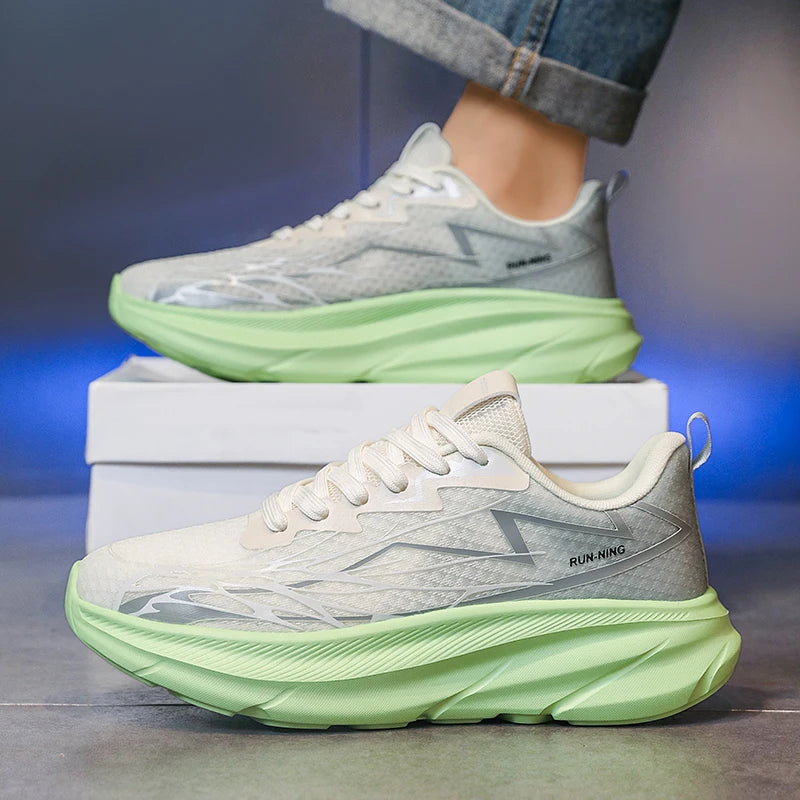 Men's Casual Comfortable and Fashionable Sneakers Fabric Lining/Durable Non-Slip Outer Soles Suitable for Running Fitness