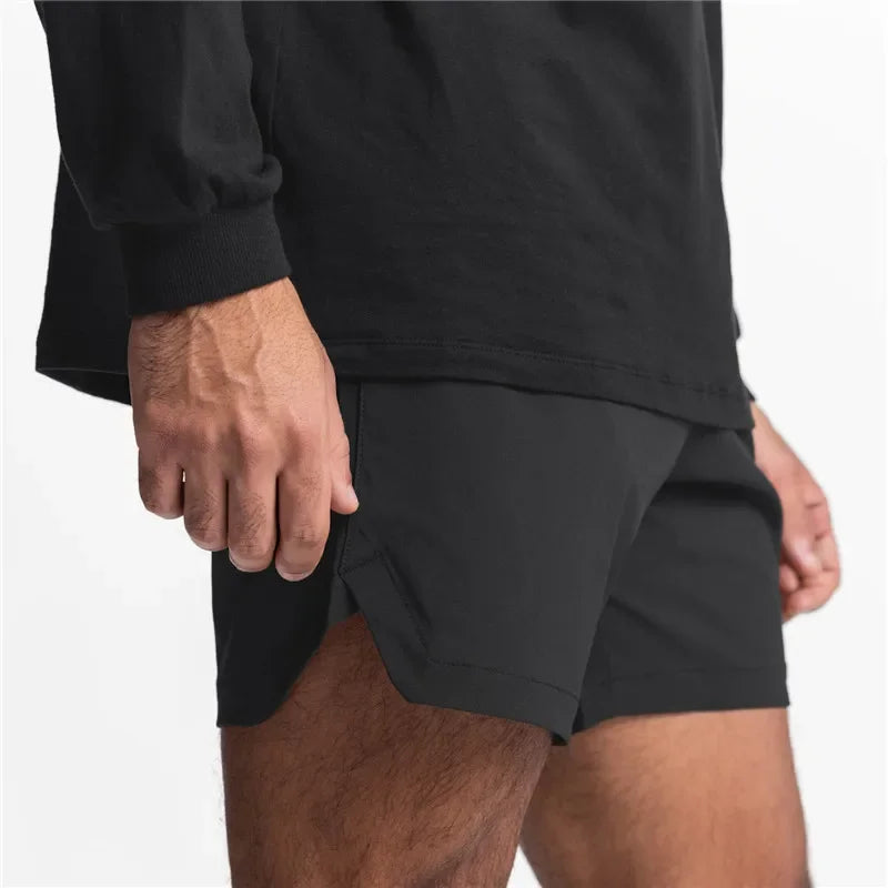 NEW Summer Running Shorts Men Sports Jogging Fitness Shorts/Quick Dry Men's Gym Men Shorts Gyms Short Pants For Men