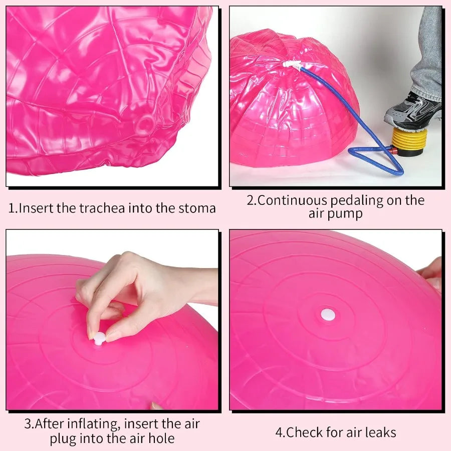 10 Pcs Pilate Ball Exercise Ball Bulk Yoga Ball/for Fitness Core Ball Chair Workout Equipment with Pump