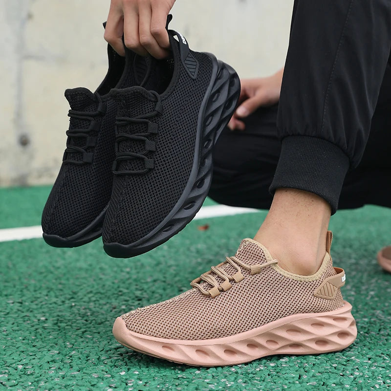 Man Running Shoes Comfortable Breathable Men's Sneakers Casual/Antiskid Wear-resistant Jogging Men Women Outdoor Sports