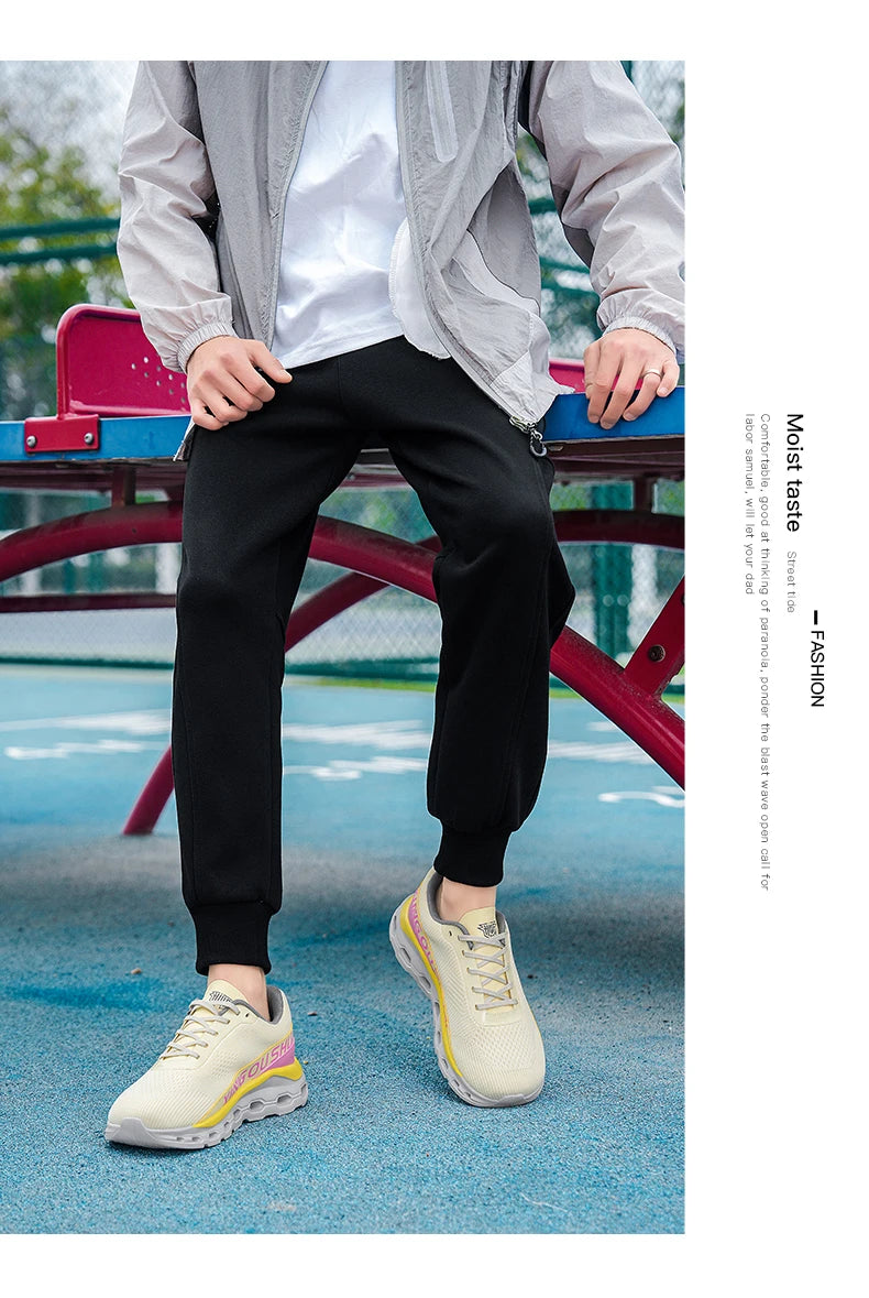 New men shoes Couple Mesh Sneakers Breathable Sports/Casual Shoes with Anti-Slip and Cushioning Running Shoes