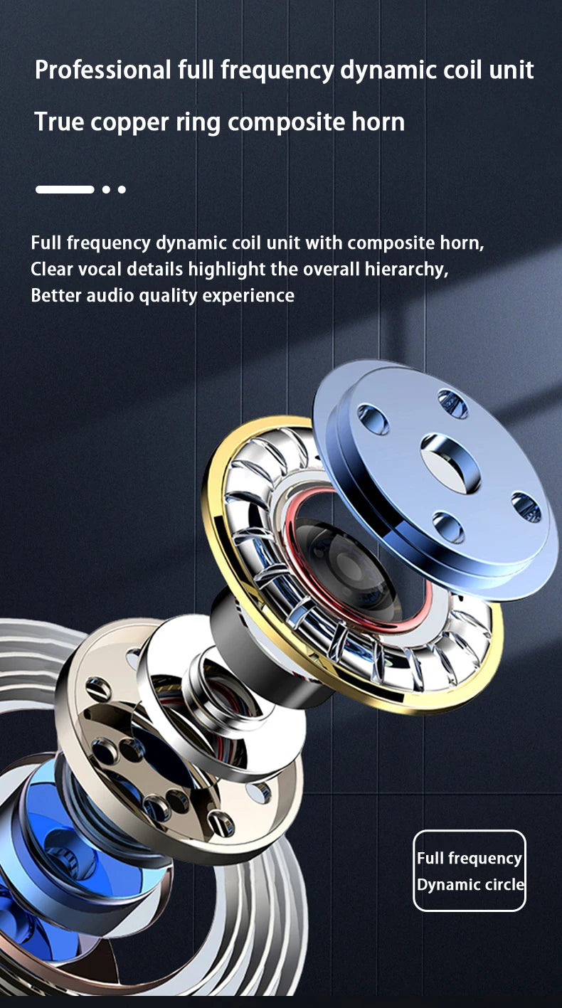 SHUKE Bluetooth Earbuds Wireless Earphones Sport EarHook Headset/9D Hifi Stereo Sound Waterproof Headphones In Ear With Micphone