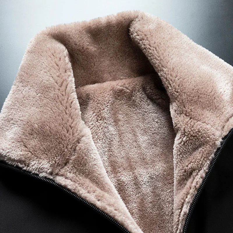 Men Winter Windproof Warm Thick Fleece Jacket Men Fashion/Casual Coat Men Autumn Brand Outwear Outdoor Classic Jacket Men