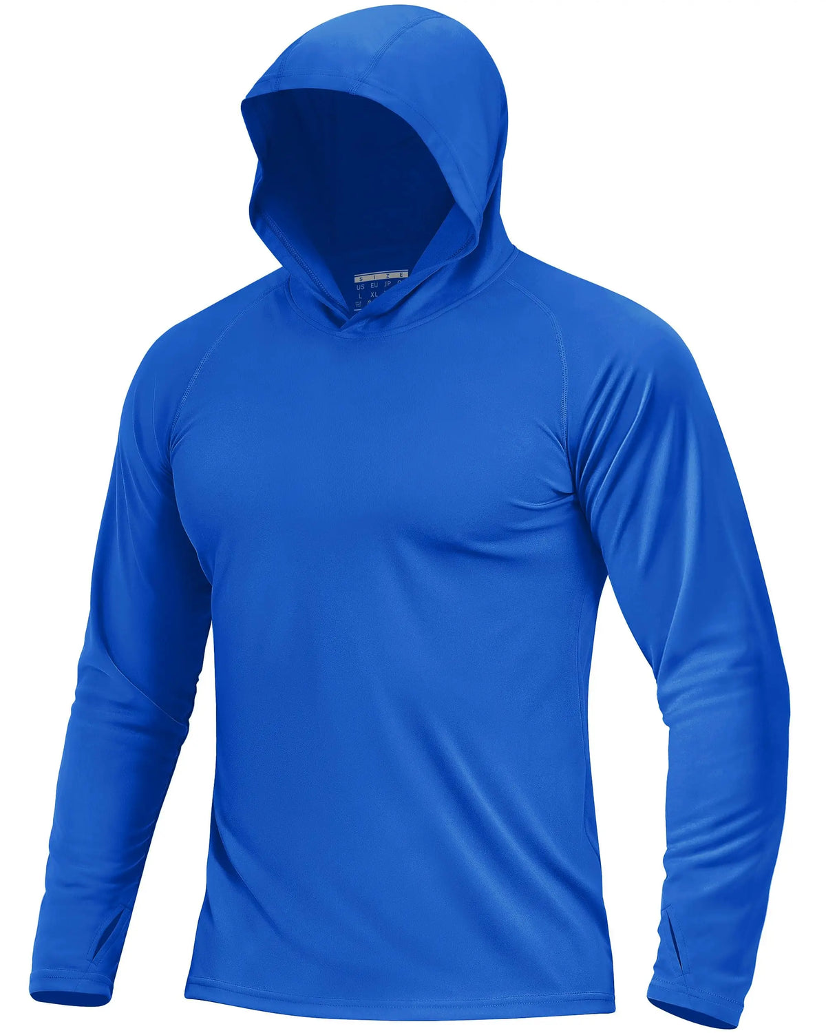Men's UPF 50+ Sun Protection Hoodie Shirt Long Sleeve Quick Dry/Fishing Shirt Lightweight Outdoor Hiking Workout T-Shirt