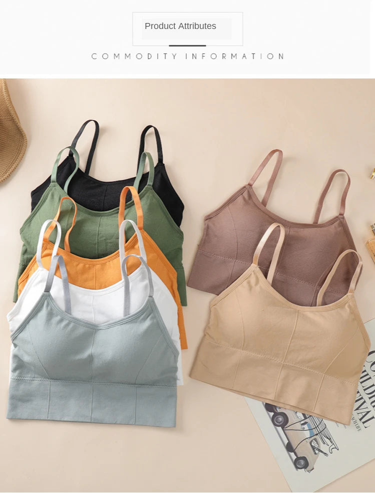 Seamless Bras Women Sports Bra Gym Running Push Up Bralette Padded/Vest Elastic Brassiere Women Fitness Gym Underwear Bra Top