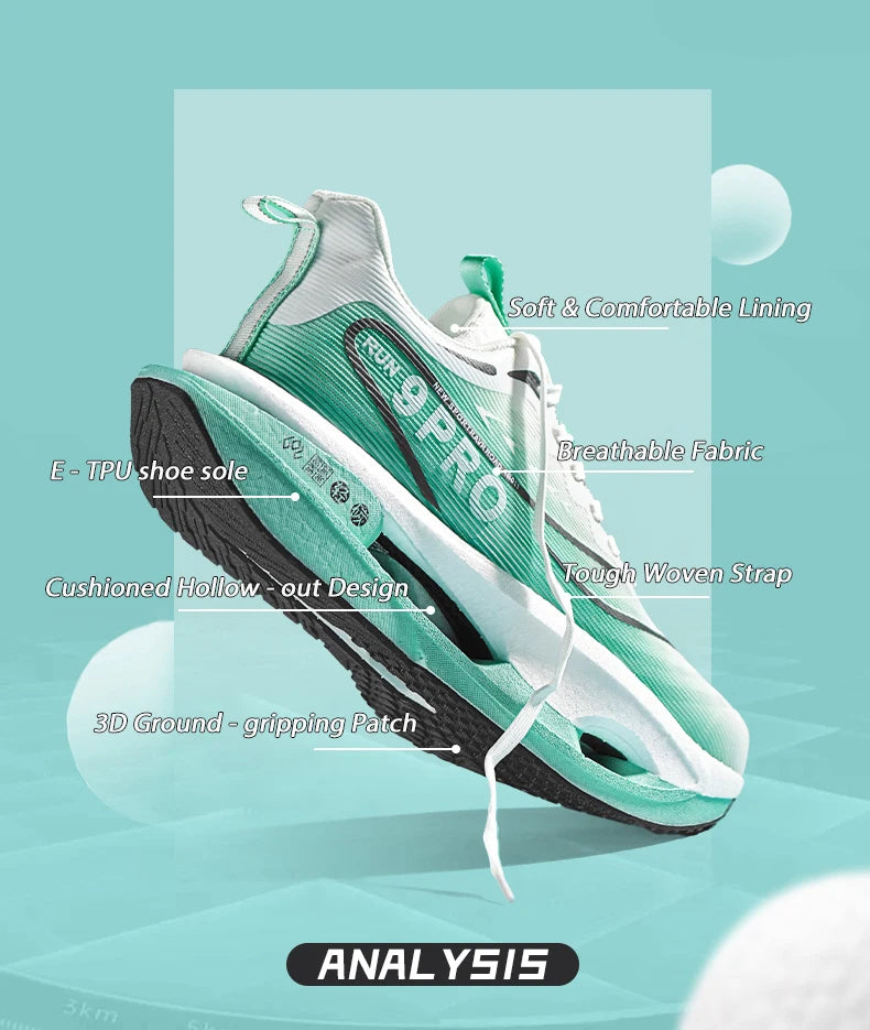 Men Running Shoes Cushion Stable Lightweight Sport Shoes Mesh Breathable/Casual Sneakers Women Non-slip Outdoor Athletic Shoes