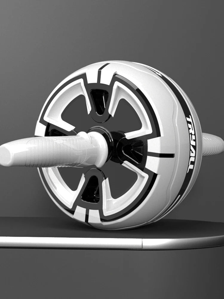 Abdominal Exercise Wheel Anti-Slip Rebound Core Strength Trainer/Detachable Gymnastic Wheel for Home and Gym Fitness Equipment