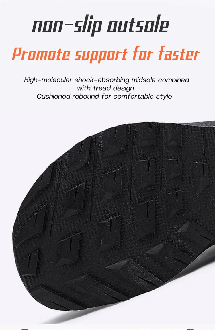 Wide Toe Running Shoes 4E Dynamic Thick Outdoor Fitness Men's Shoes/Foot Cross-Border Shoes Comfortable Breathable