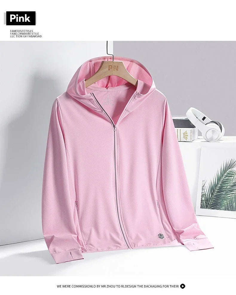 UV Protection Sun Protection Windproof Waterproof Quick Dry/Loose Outdoor Sports Summer Jackets For Women