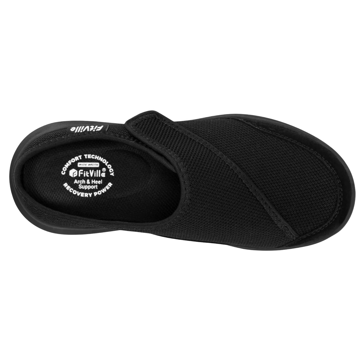 Orthopedic Slippers for Women Wide Fleece Lined Clogs with Arch Support/Recovery Orthopedic Shoes Comfortable Slip-On Footwear