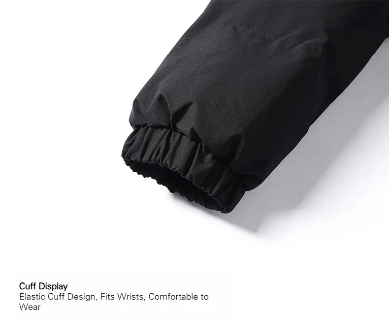 Fashion Men's Hooded Parka Jackets Thick Warm Outdoor Streetwear/Casual Winter Quality Male Puffer Jacket Couple Coats