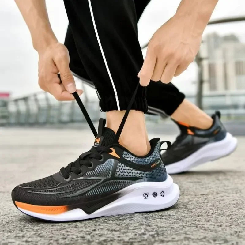 Cheap Summer Men Breathable Sport Shoes Professional No Slip/Damping Men Running Sneakers Luxury Tennis Training Shoes
