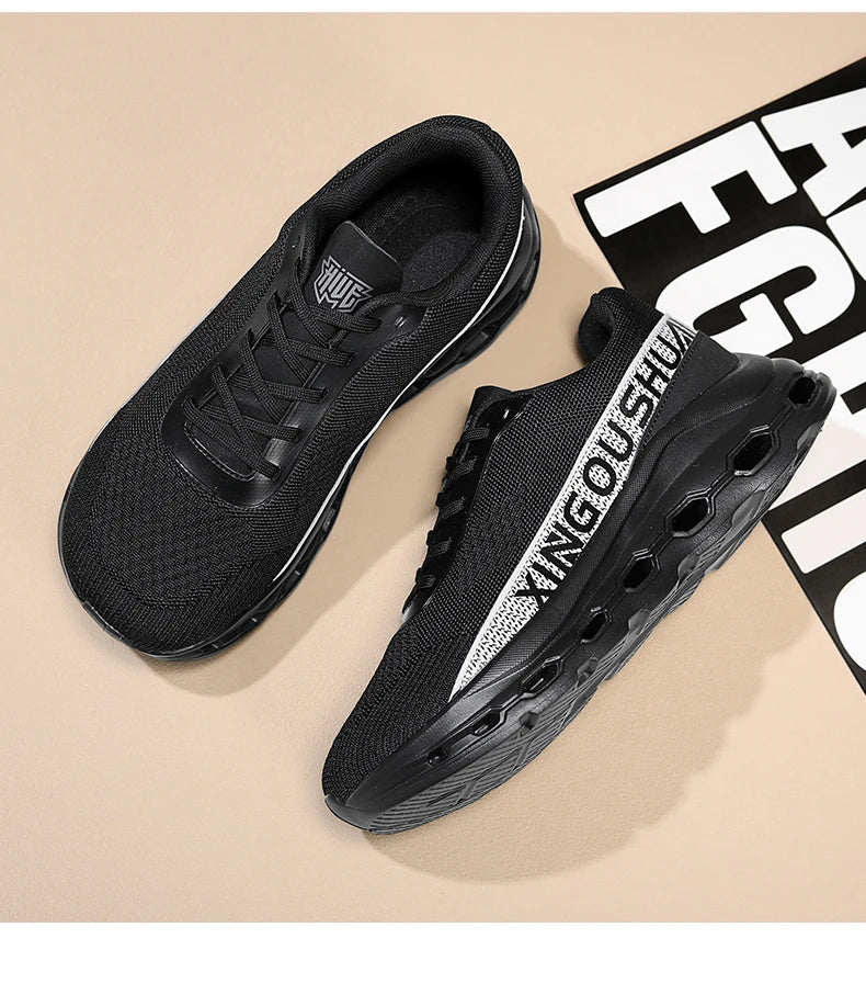 New men shoes Couple Mesh Sneakers Breathable Sports/Casual Shoes with Anti-Slip and Cushioning Running Shoes