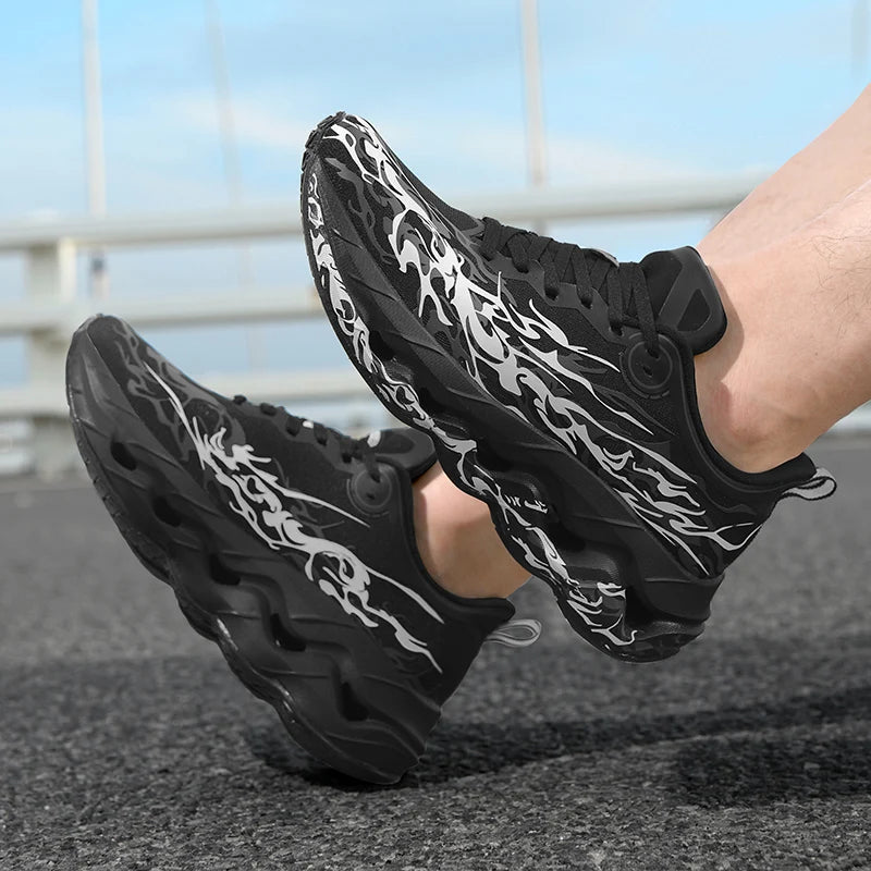 Couple Running Shoes New Shock-absorbing Lightweight Breathe Mesh/Marathon Professional Sports Shoes for Women