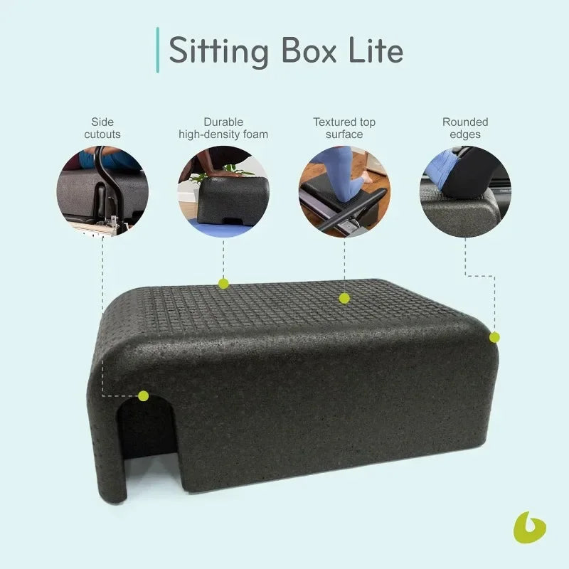 Balanced Body Sitting Box Lite, Pilates Reformer and Floor Exercise Equipment/Pilates Workout Equipment for Home Gym or Studio