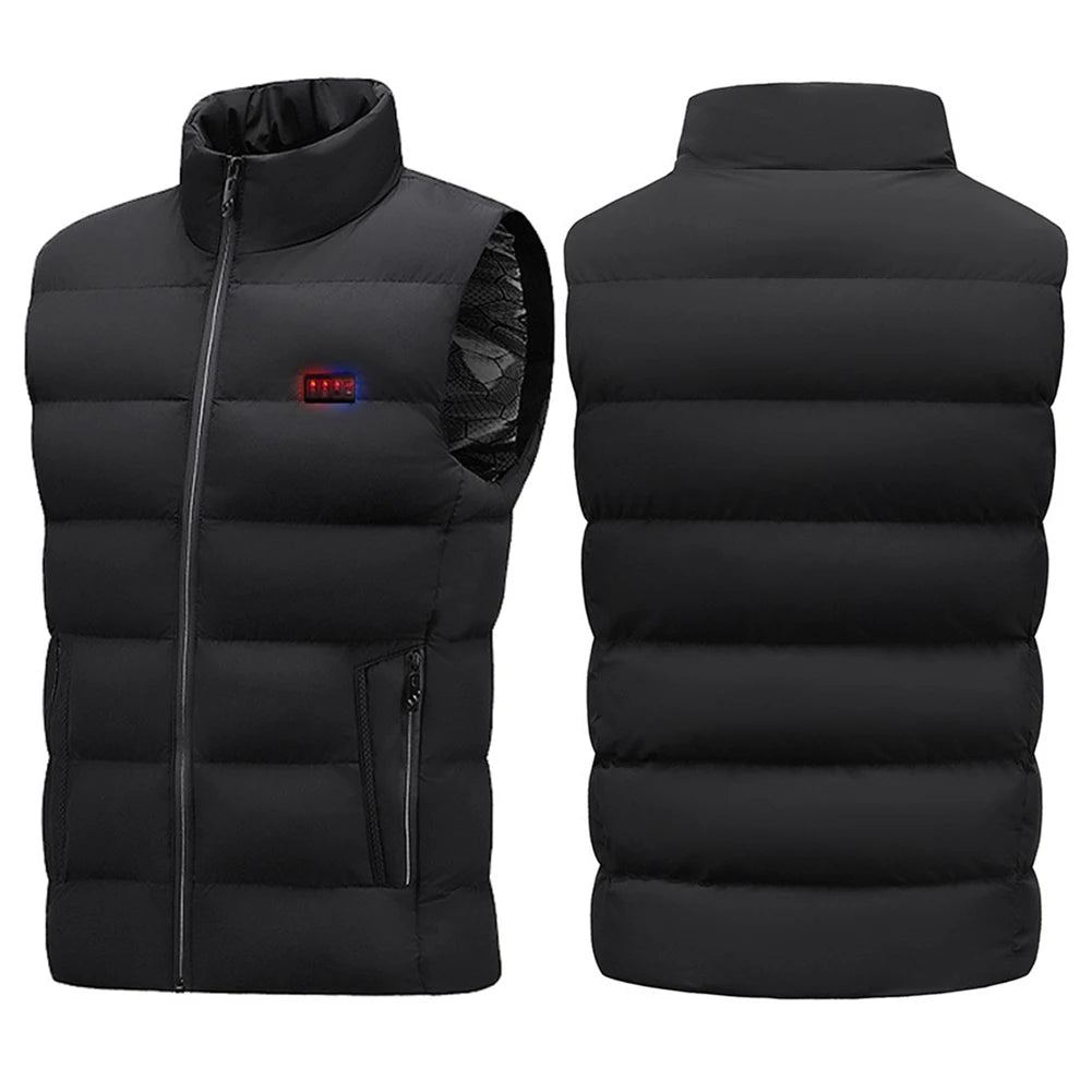 23 Heated Vest Zones Electric Heated Jackets Men Sportswear/Heated Coat Graphene Heat Coat USB Heating Jacket