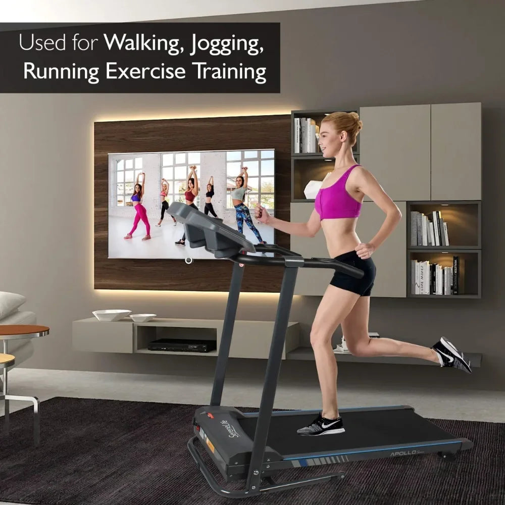 Folding Treadmill/Foldable Home Fitness Equipment  for Walking & Running/Cardio Exercise Machine