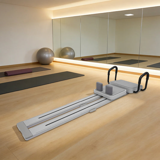 Lightweight Foldable Storage Pilates Board Ergonomic Padded Handles/And Cushions Suitable For Home Gym Yoga Studio Use