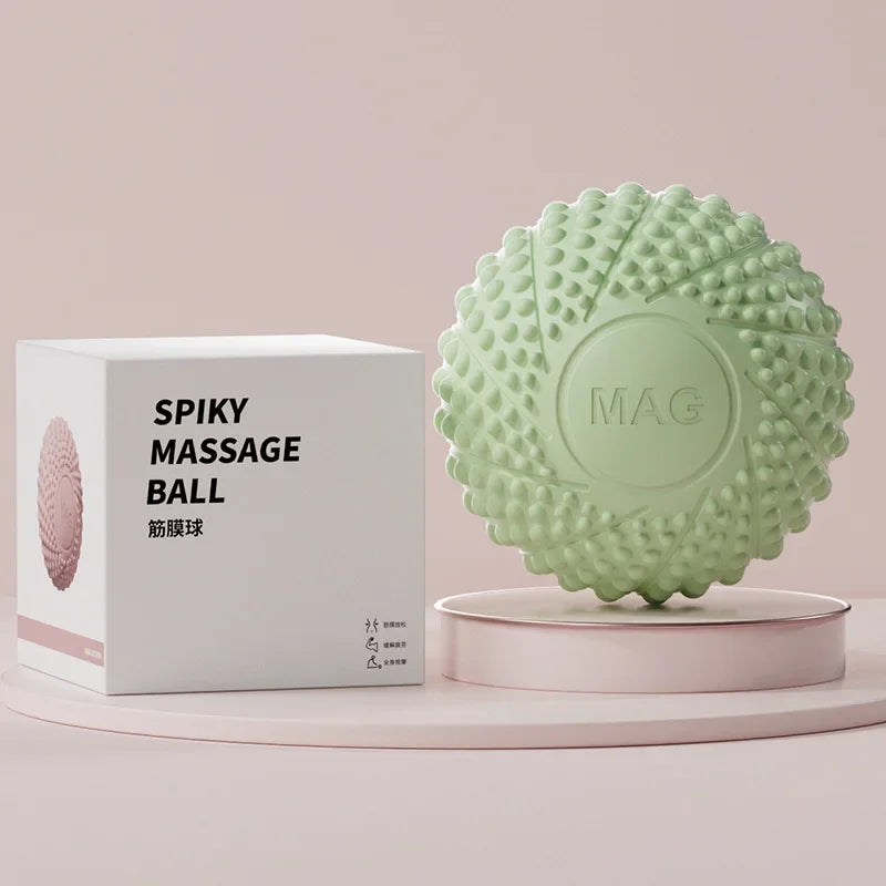 Fascial Ball Foot Massage Ball Yoga Muscle Relaxation Hedgehog/Magnetic Fitness Arch Peanut Pilates Ball Home Gym Equipment