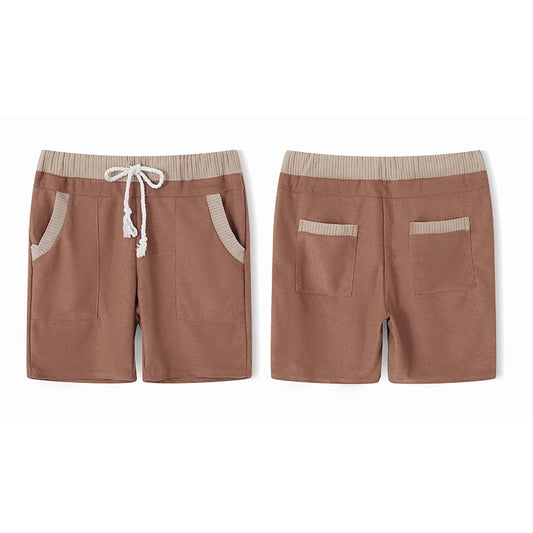 Men s Lightweight Summer Shorts with Elastic Waistband/and Pockets Perfect for Casual Wear