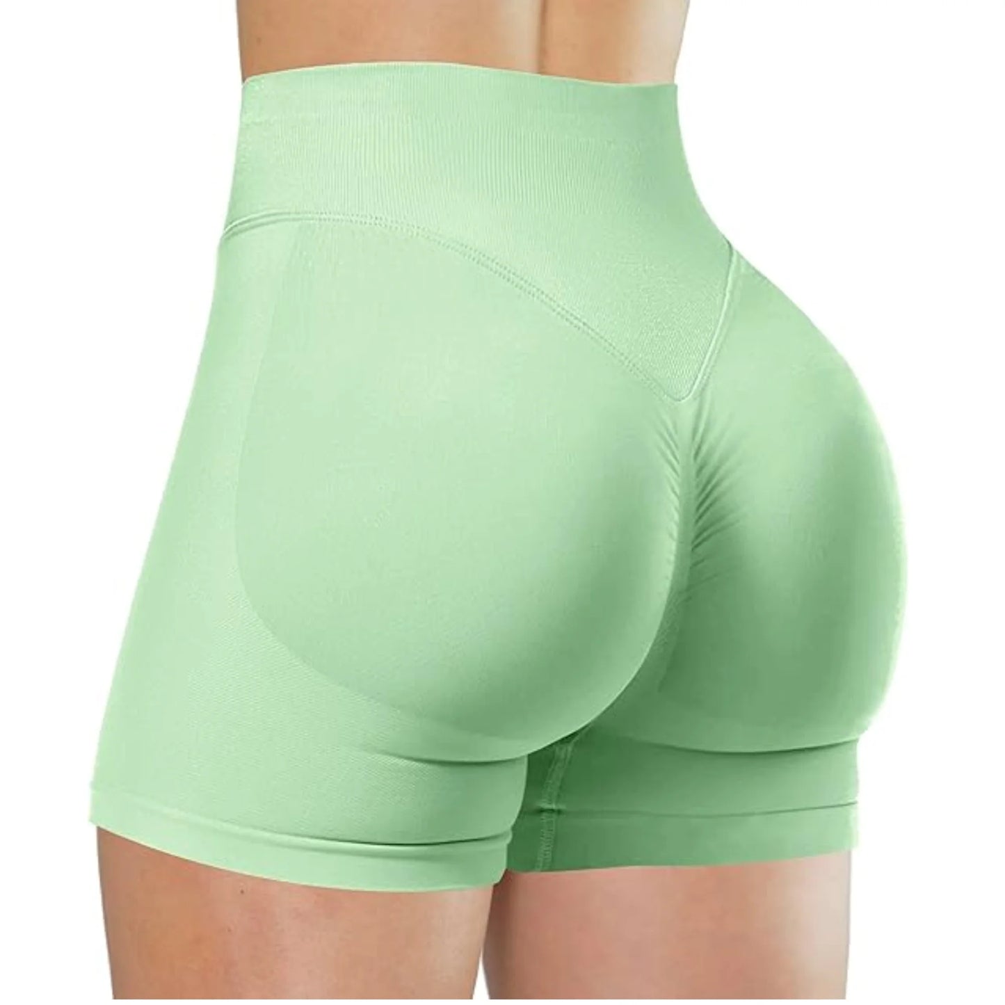 Summer High Waisted Yoga Shorts Fashionable/and Sexy Running Fitness Pants Solid Color Yoga Leggings