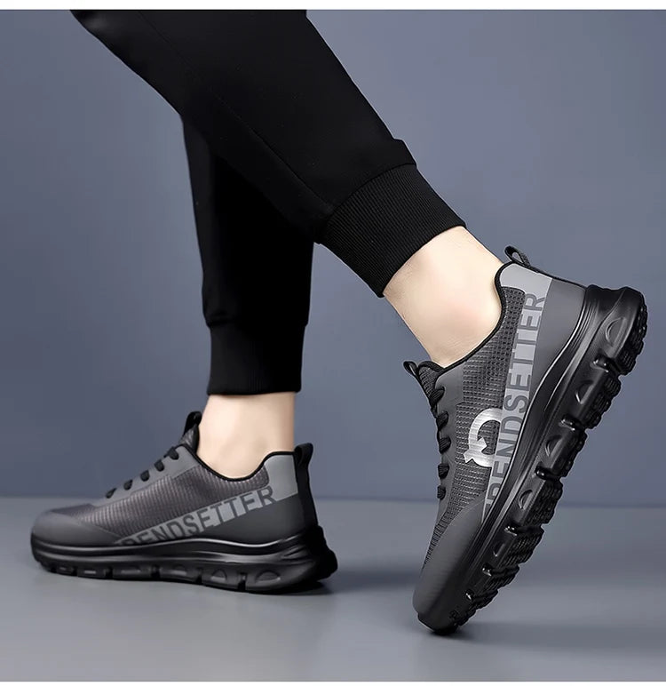 Men Sports Shoes Luxury Casual Sneakers Mesh Running Shoes Summer/Lightweight Platform Fashion Basketball Walking Shoes for Men