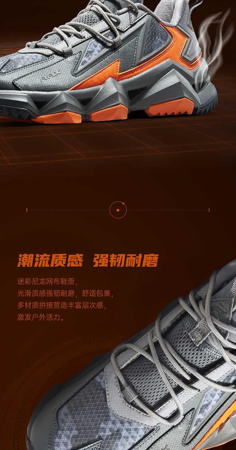 Rax Men Waterproof Hiking Shoes Breathable Hiking Boots/Outdoor Trekking Sports Sneakers Tactical Shoes