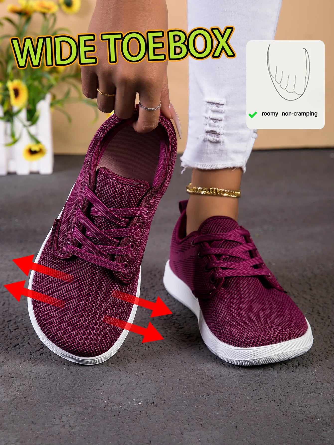 Sneakers for Woman Women Shoes Women's Sneakers and Casual Shoes/Non‑Slip Running Shoes Fashion Woman Shoes