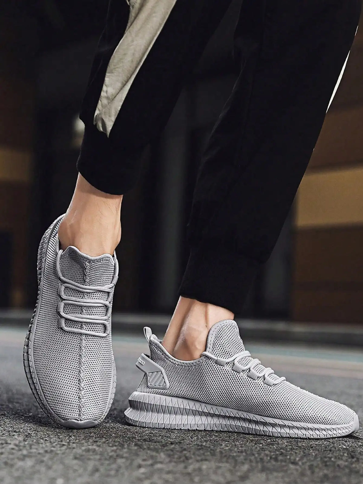 Men's Low-Help With Anti-Slip And Wear-Resistant Four Seasons/Breathable Fashion Lightweight Men's Shoes Casual Shoes Running