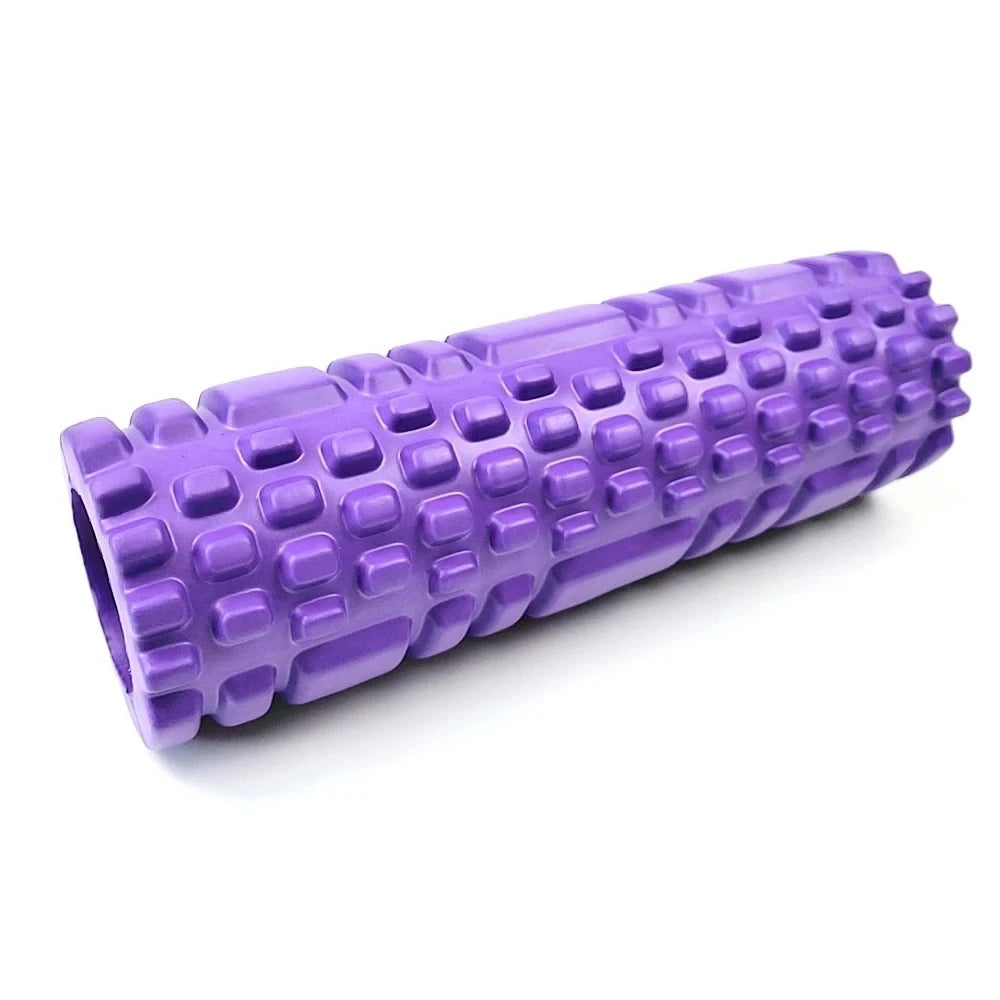 30cm Yoga Column Foam Fitness Muscle Training Pilates Sports Massage/Foam Roller Grid Trigger Point Therapy Home Gym Exercise