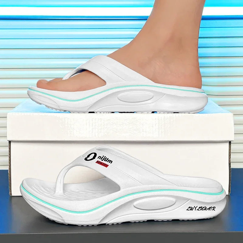 Men's Slippers Flip Flops Outdoor Indoor Comfortable Soft Slides/Casual Shoes Men Beach Sandals Outdoor Men Home Slippers