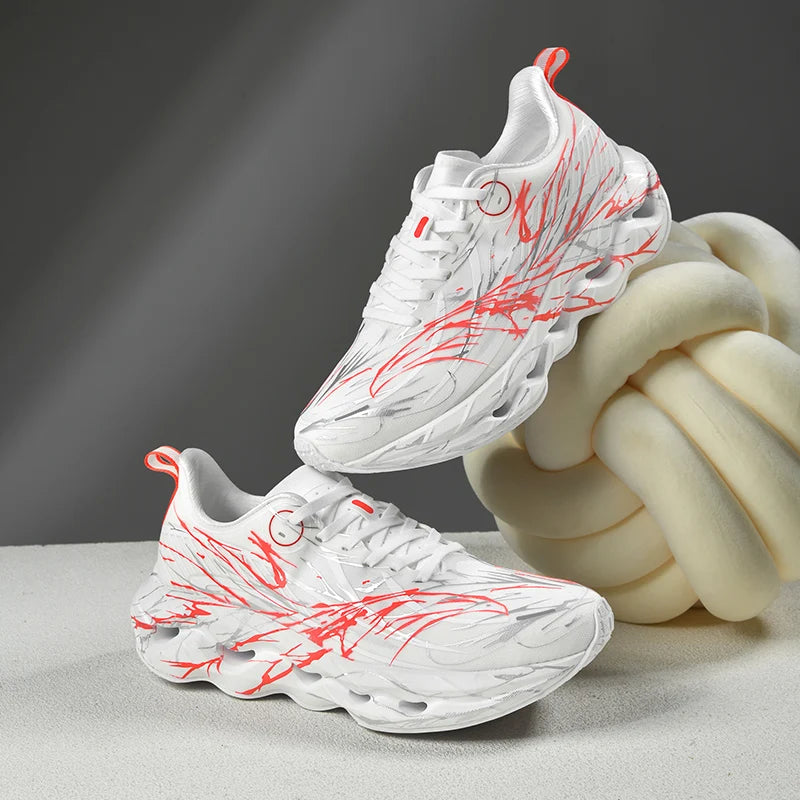 Couple Running Shoes New Shock-absorbing Lightweight Breathe Mesh/Marathon Professional Sports Shoes for Women