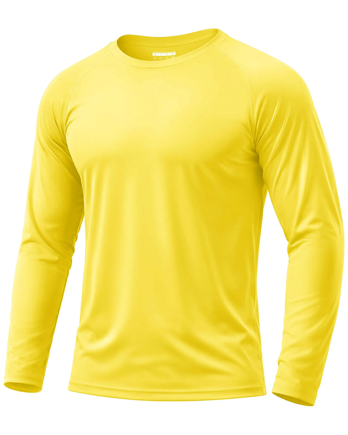 Men's Sun Protection Shirt UPF 50+ Long Sleeve/Quick Dry Performance T-Shirt for Running Workout Golf
