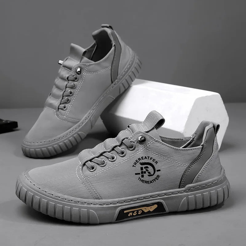 Summer canvas shoes for men trendy sneakers for men/casual thin style breathable lazy one-piece anti-odor