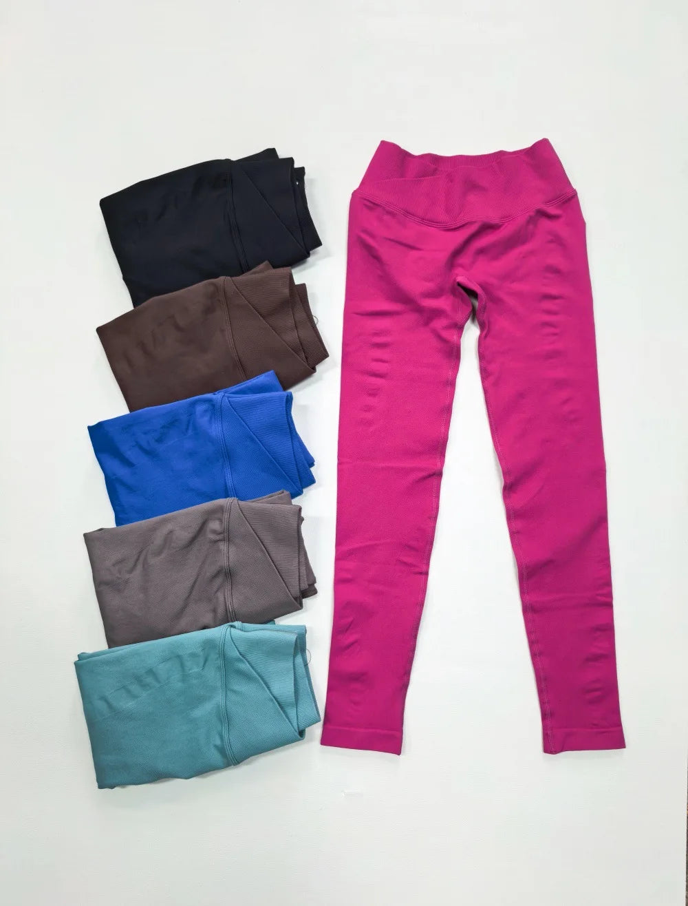 NCLAGEN Vision Leggings Seamless High Waist Crossover women's Fitness/Yoga Pants Squat Proof Workout Running Sports Gym Tights