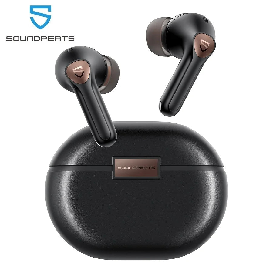 SoundPEATS Air4 Pro ANC Bluetooth 5.3 Wireless Earbuds/with Lossless Sound AptX Voice Multipoint Connection, in-Ear Detection