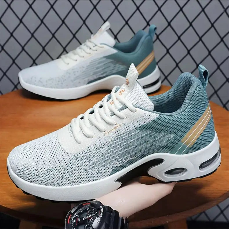 Men's Fashionable Running Shoes Breathable Mesh/Air Cushion Support for Gym And Daily Wear