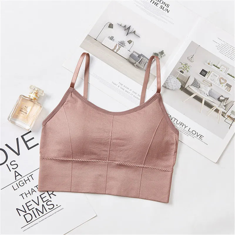 Seamless Bras Women Sports Bra Gym Running Push Up Bralette Padded/Vest Elastic Brassiere Women Fitness Gym Underwear Bra Top