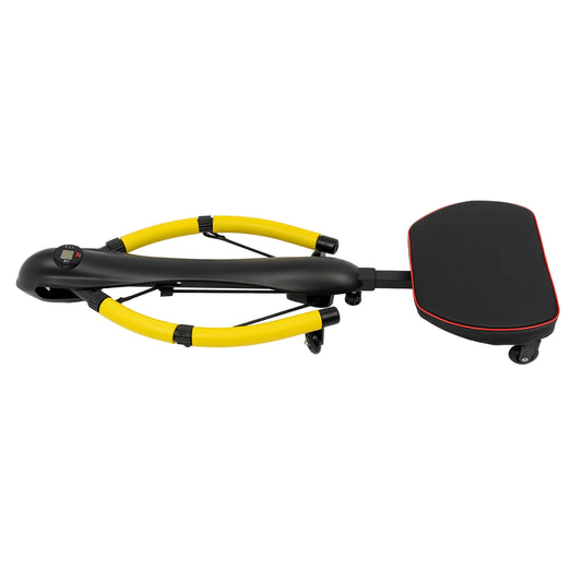 Durable Step Machine with Adjustable Tension and Length/Real-Time Fitness Data Feedback, Strengthen Abs and Arms