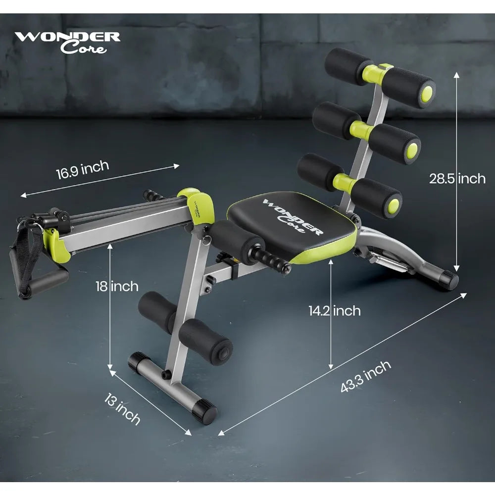 2 Workout Equipment Home Gym/Adjustable Workout Bench, Exercise Equipment Sit Up Machine