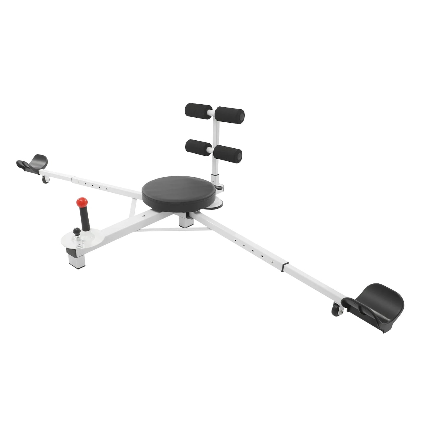 Foldable Leg Stretcher for Splits Yoga Dance Adjustable/0-180° Opening Angle with 5 Telescopic Levels Ergonomic Backrest Machine