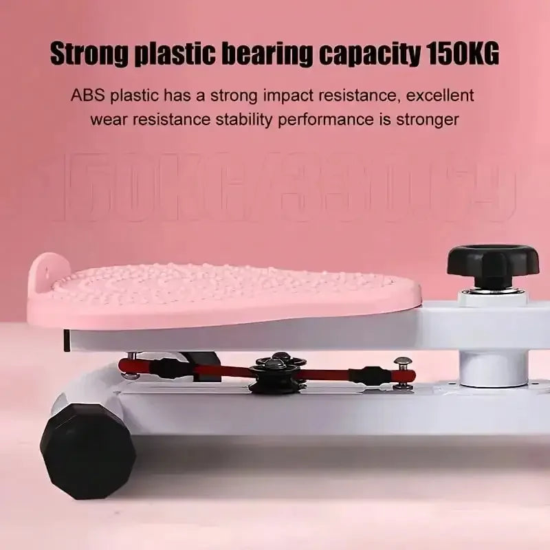 Twist Waist Disc Board with Resistance Bands, Multifunctional Home/Fitness Foot‑Twist Exercise Machine, Portable Waist‑Shaping