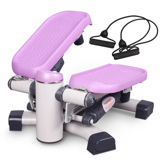 LeikeFitness Premium Portable Climber Stair Stepper/& Waist Fitness Twister Step Machine with LCD Monitor