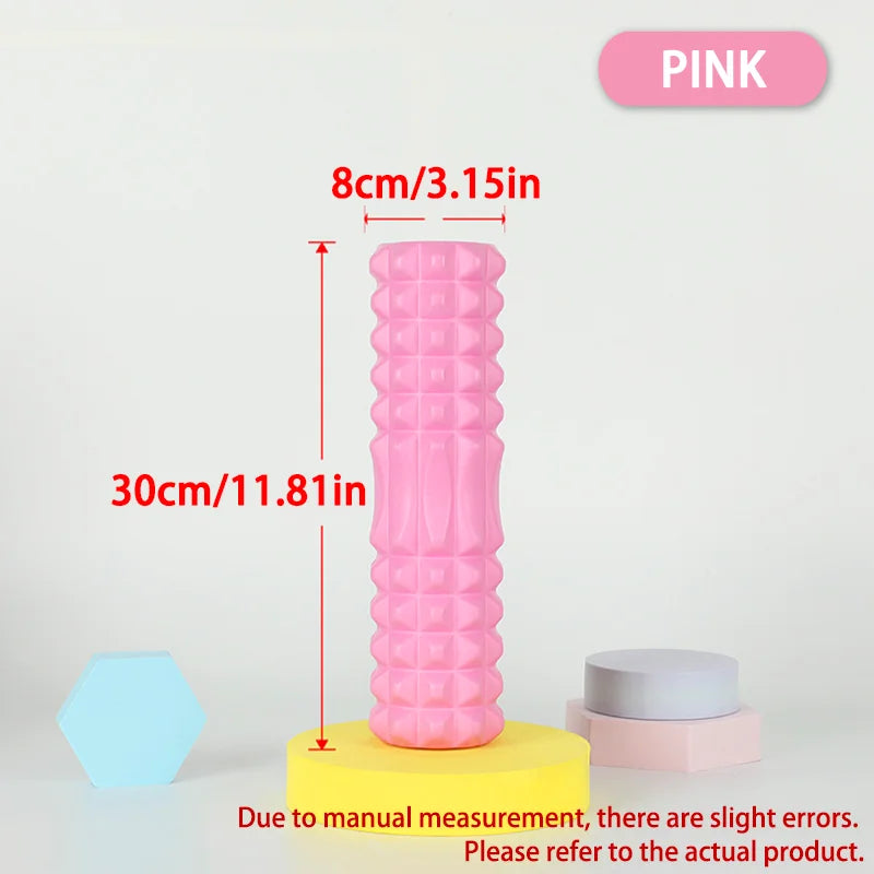45/30cm Foam Massage Roller Hollow Column Fitness Equipment/for Muscle Massage Physiotherapy and Sports Rehabilitation